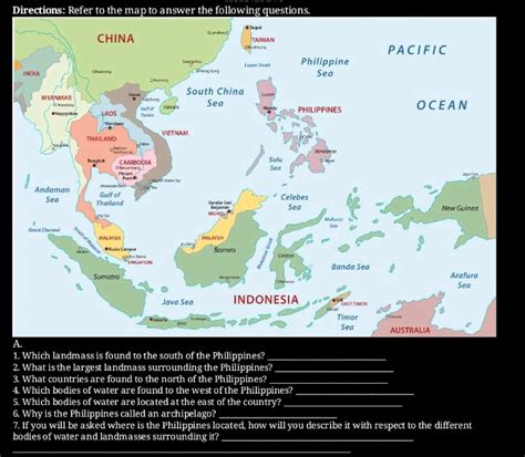 what is the largest landmass surrounding the philippines